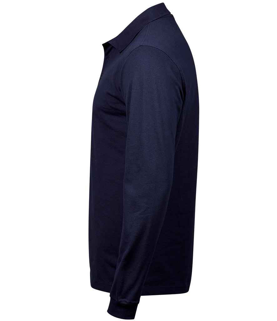 TJ1406 Tee Jays Men's Luxury Long Sleeve Stretch Polo - A to Z