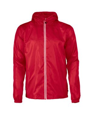 Printer Red Fastplant Windbreaker Jacket