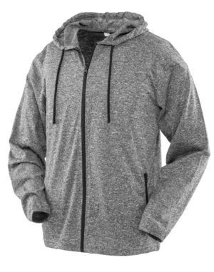 SPIRO FITNESS Men's Hooded Tee-Jacket